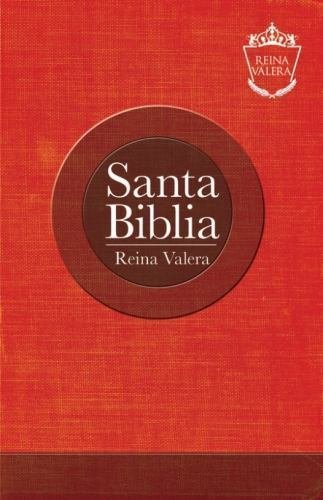 Santa Biblia (RVR) Pasta Naranja y Cafe Tapa Blanda