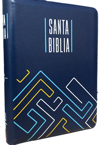 Santa Biblia Con Forro Azul Versión  (RVR)