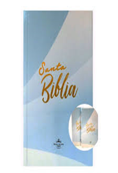 Santa Biblia (RVR) Pasta Azul Cielo Tapa Blanda