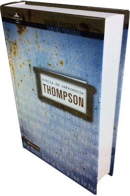 Biblia De Referencia  Thompson  Pasta Azul Claro Versión  (RVR)