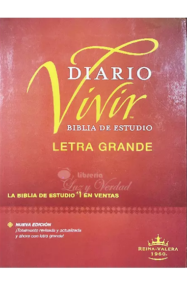Biblia De Estudio Diario Vivir Nueva Edición